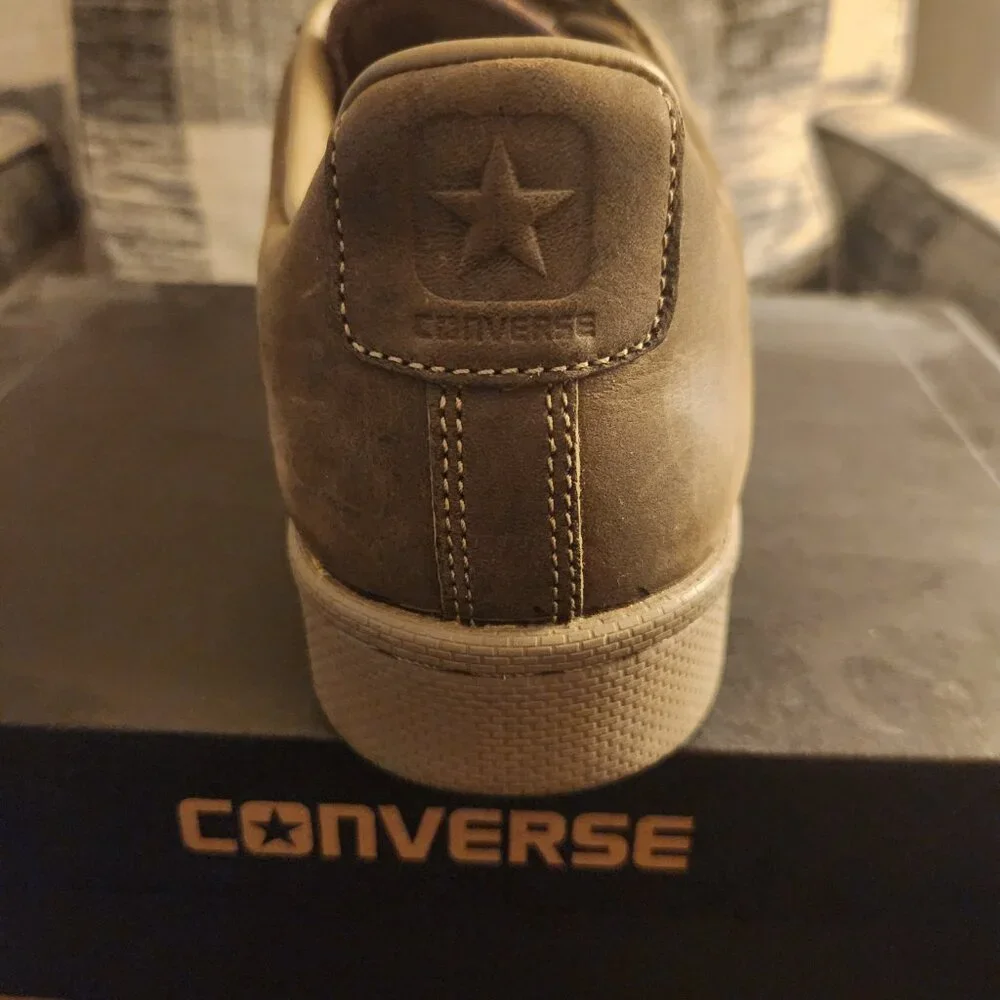 Khaki suede Converse (unisex) - Picture 2 of 6